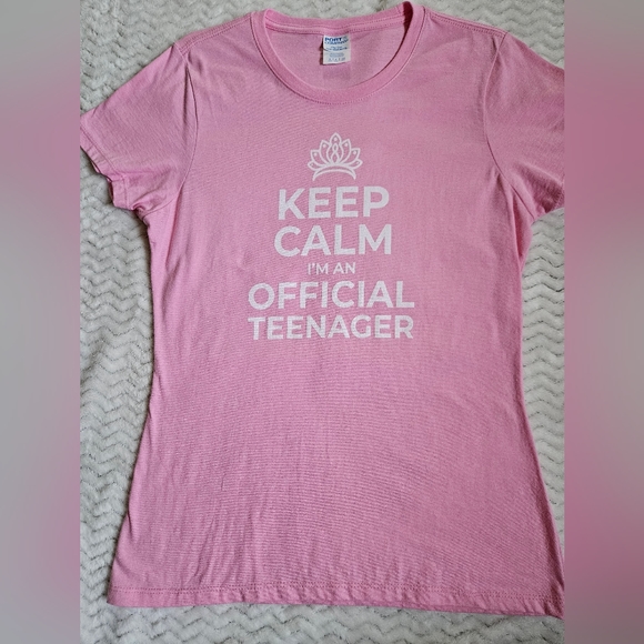 Teenager Pink Tee - Picture 1 of 4
